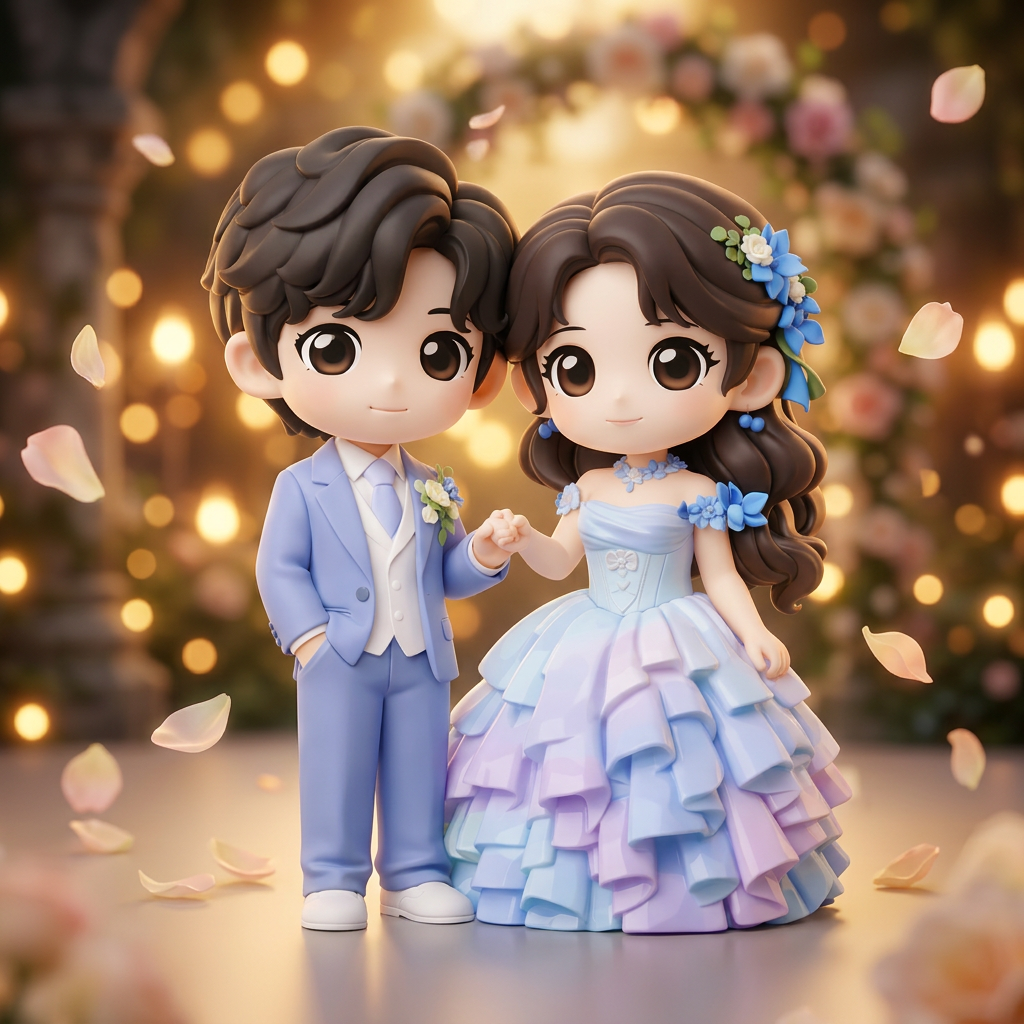 婚礼定制 · 蓝调礼服